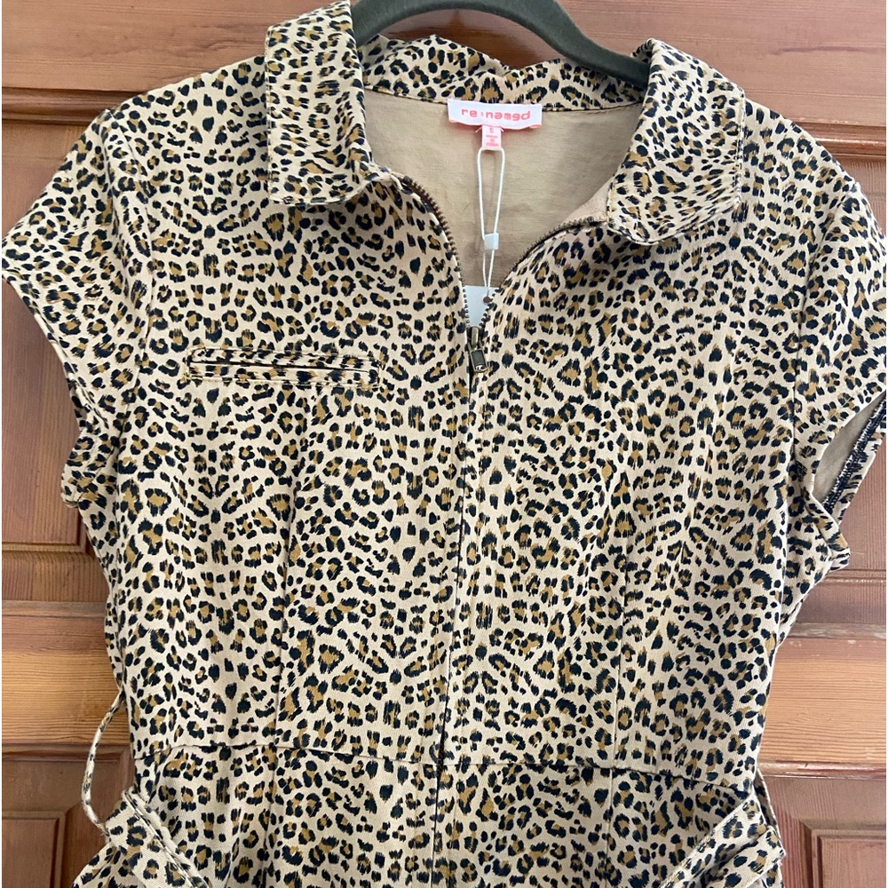 Leopard Romper